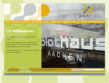 Tablet Screenshot of plothaus-aachen.de